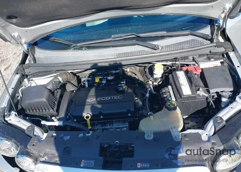 2015 Chevrolet Sonic Ls Manual from USA, damaged, VIN 1G1JB5SH8F4138054